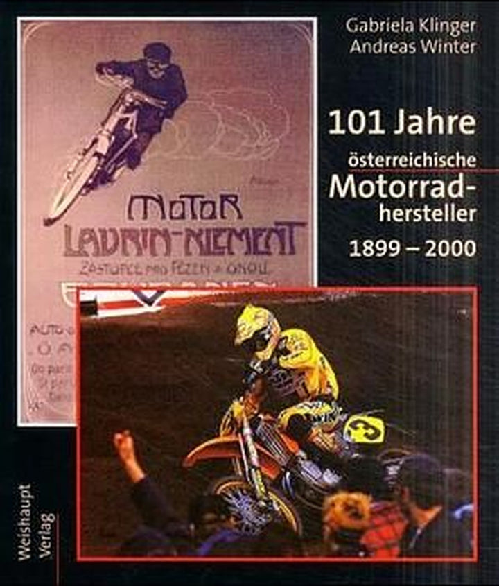 101 Jahre österreichische Motorradhersteller 1899-2000, Buchcover