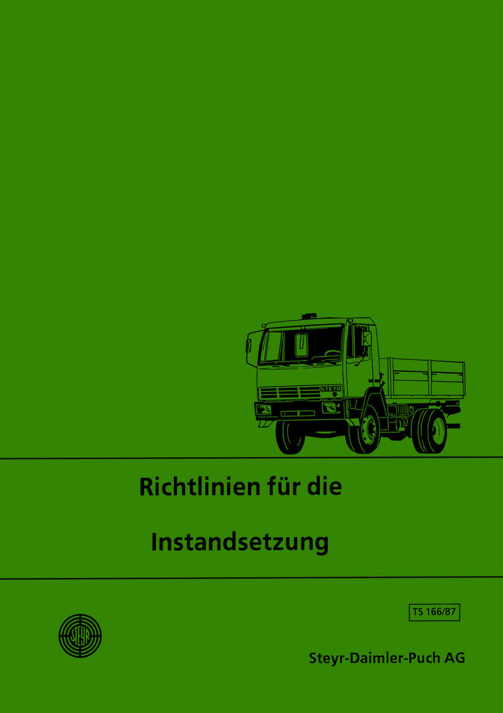 Steyr Mittelschwere LKW - Richtlinien für die Instandsetzung