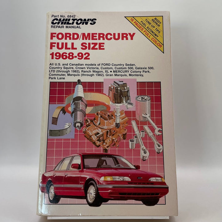 FORD/MERCURY FULL SIZE 1968-92 (Chilton)