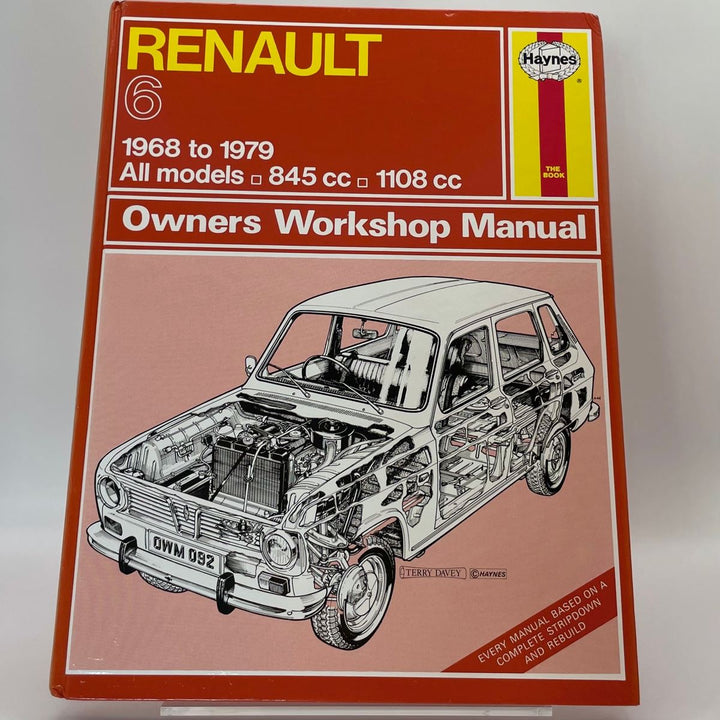 Renault 6 All Models 845cc-1108cc 1968-79 (Haynes)