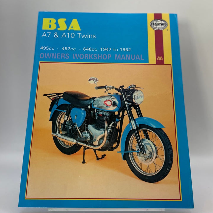 BSA A7 & A10 Twins 495cc-497cc-646cc 1947-62 (Haynes)