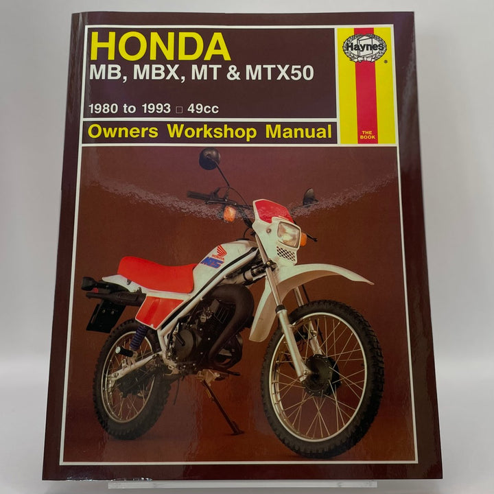 Honda MB, MBX, MT and MTX50; 49cc; 1980 to 1993 (Haynes)