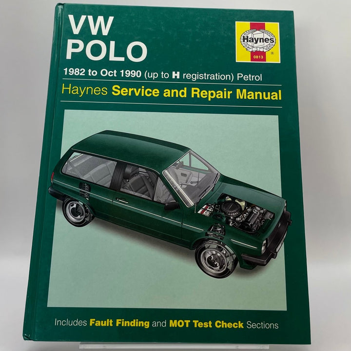 VW Polo; 1982 to Oct 1990 (up to H registration); Petrol ; includes Fault Finding and MOT Test Checks (Haynes)