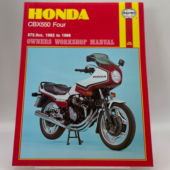 Honda CBX550 Four; 572.5cc; 1982 to 1986 (Haynes)