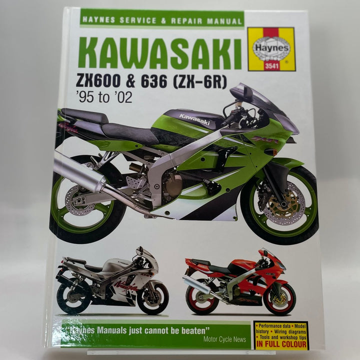 Kawasaki ZX600 and 636 (ZX-6R) 1995 to 2002 (Haynes)