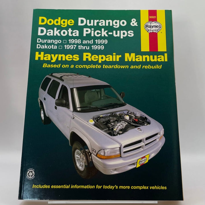 Dodge Durango and Dakota Pick-ups; Durango 1998 and 1999; Dakota 1997 thru 1999 (Haynes)