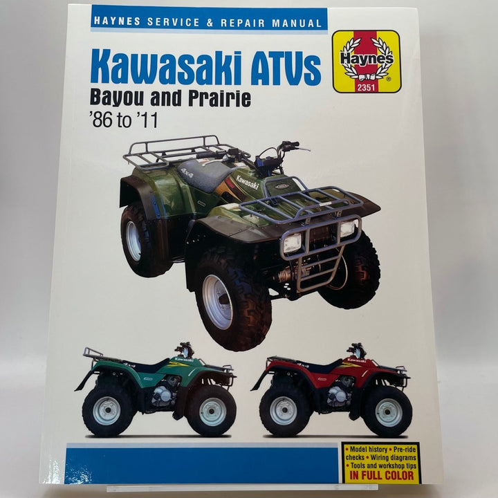 Kawasaki ATVs Bayou and Prairie &