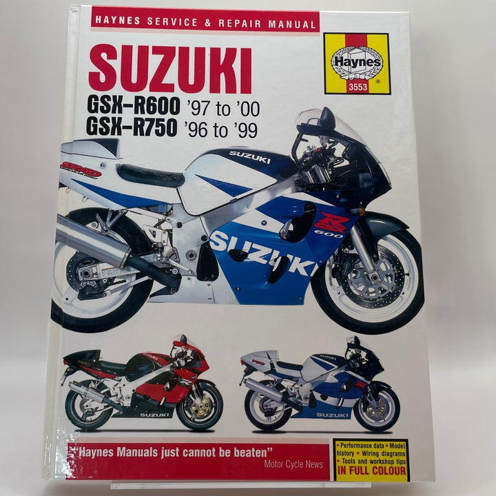 Suzuki GSX-R600 and 750 – Reparaturanleitung (Haynes)
