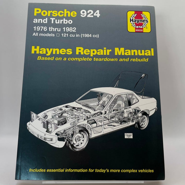 Porsche 924 and Turbo: 1976 thru 1982: All models: 121 cu in (1984 cc): – Reparaturanleitung (Haynes)