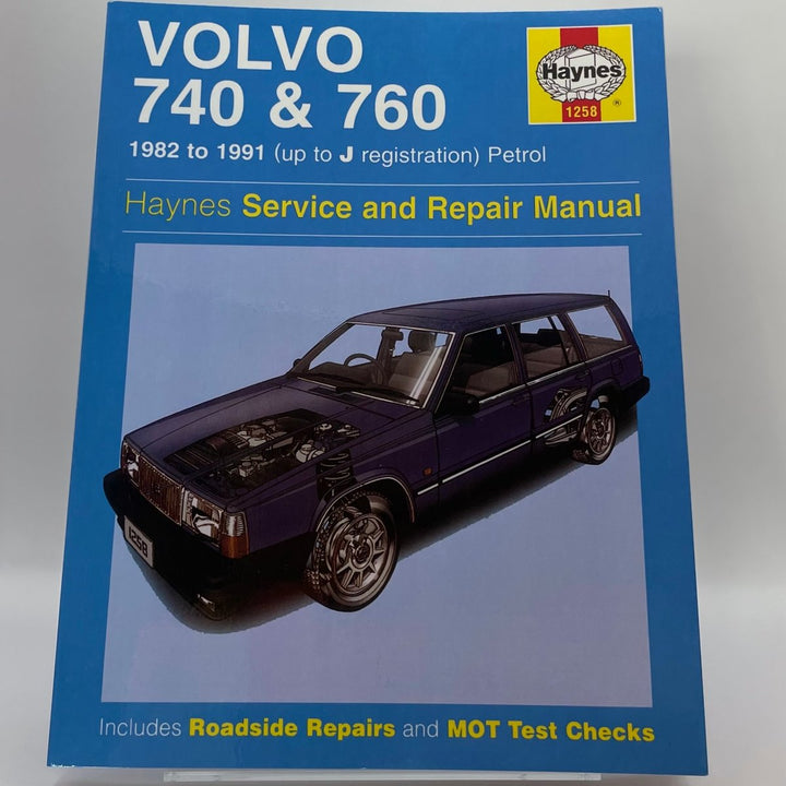 Volvo 740 and 760 (Petrol) 1982-91 – Reparaturanleitung (Haynes)