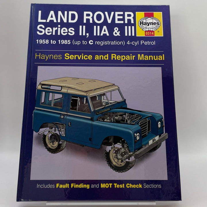 Land Rover Series II, IIA & 3 from 1958 to 1985 – Reparaturanleitung (Haynes)