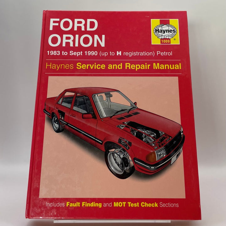 Ford Orion (Petrol) 1983-90 – Reparaturanleitung (Haynes)