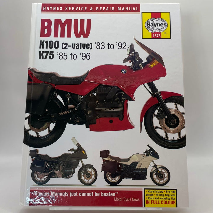 BMW K100 & 75 – Reparaturanleitung (Haynes)