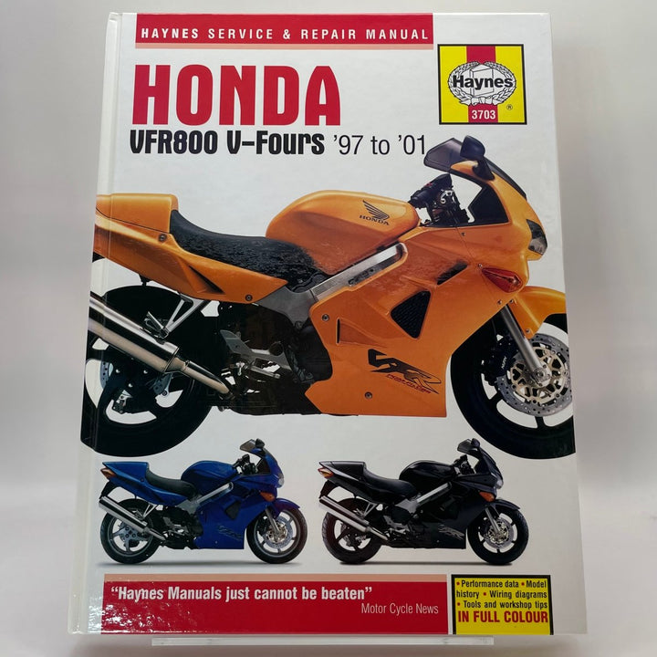 Honda VFR800 V-Fours 1997-2001 – Reparaturanleitung (Haynes)
