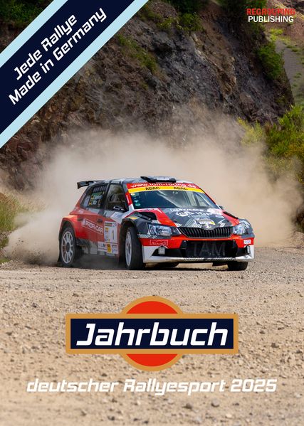 Jahrbuch Deutscher Rallyesport 2025, Buchcover