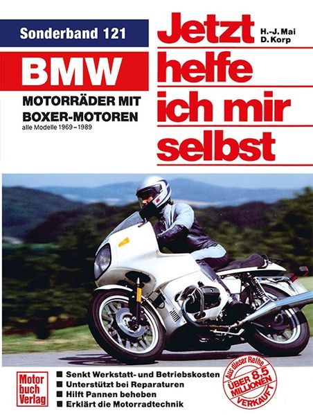 BMW-Motorräder mit Boxer-Motoren - alle Modelle 1969-1989, Buchcover