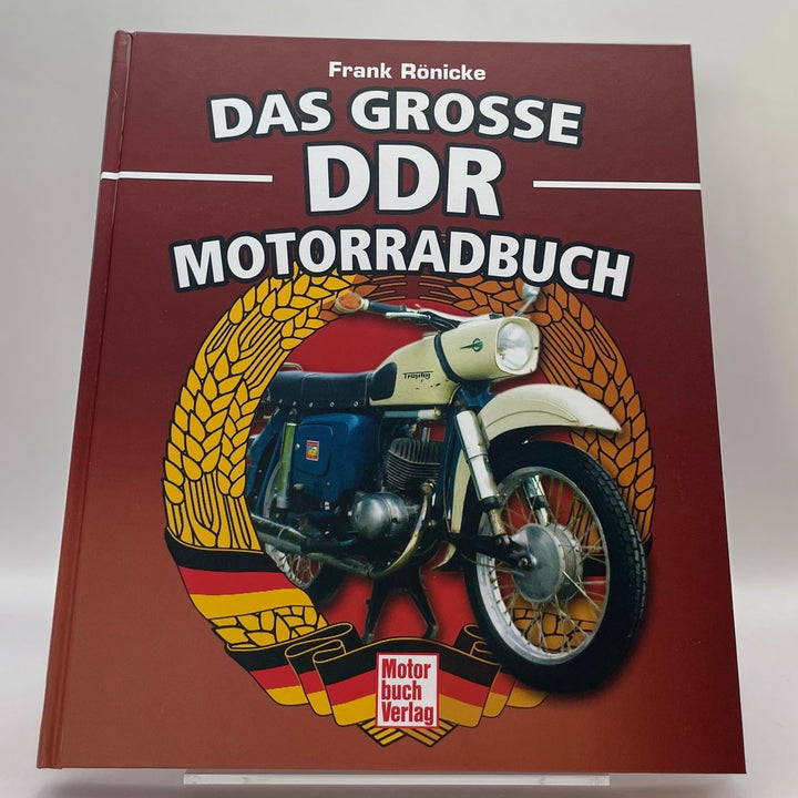 Das große DDR Motorrad Buch – Typenchronik – neues quadratisches Originalfoto 9783613048140