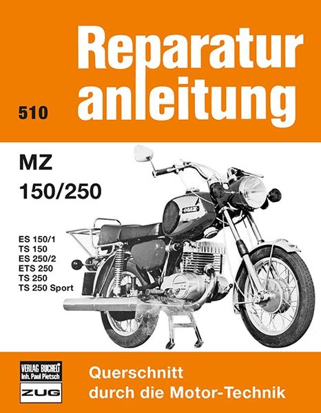 MZ 150 / 250, Buchcover