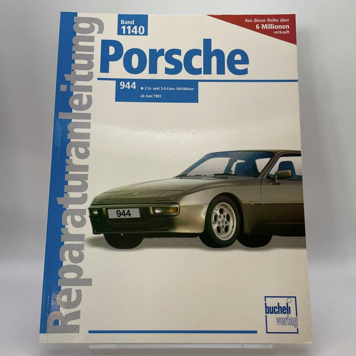 Porsche 944 Reparaturanleitung und Werkstatthandbuch – Originalfoto des Exemplars