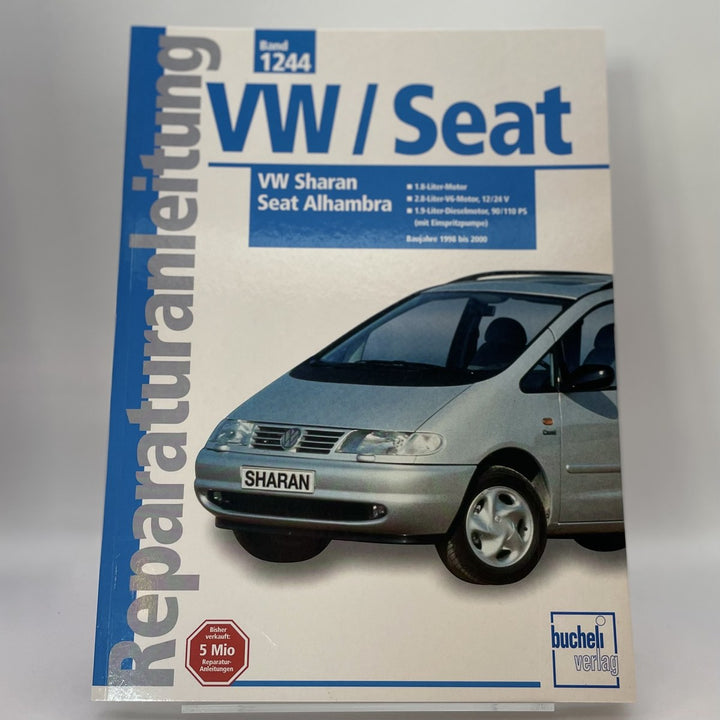 VW Sharan/Seat Alhambra Baujahre 1998-2000 - Reparaturbuch – Originalfoto des Exemplars