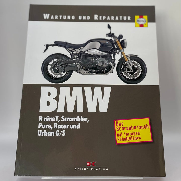 BMW R nineT, Scrambler, Pure, Racer & Urban G/S – Reparaturanleitung – neues quadratisches Originalfoto 9783667116949