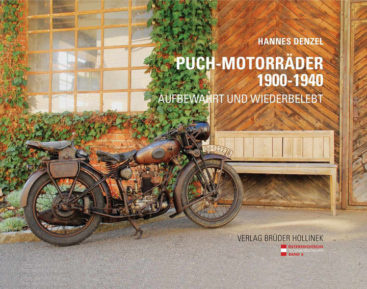 Puch-Motorräder 1900-1940 - aufbewahrt und wiederbelebt, Buchcover