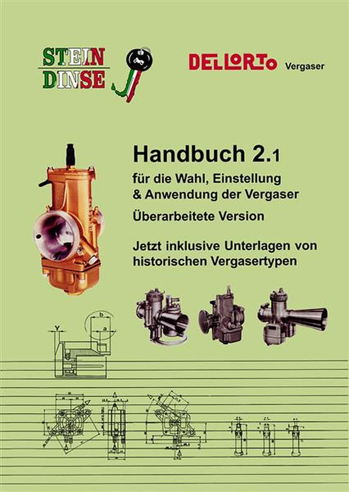 Dellorto Vergaser Handbuch 2.1, Buchcover
