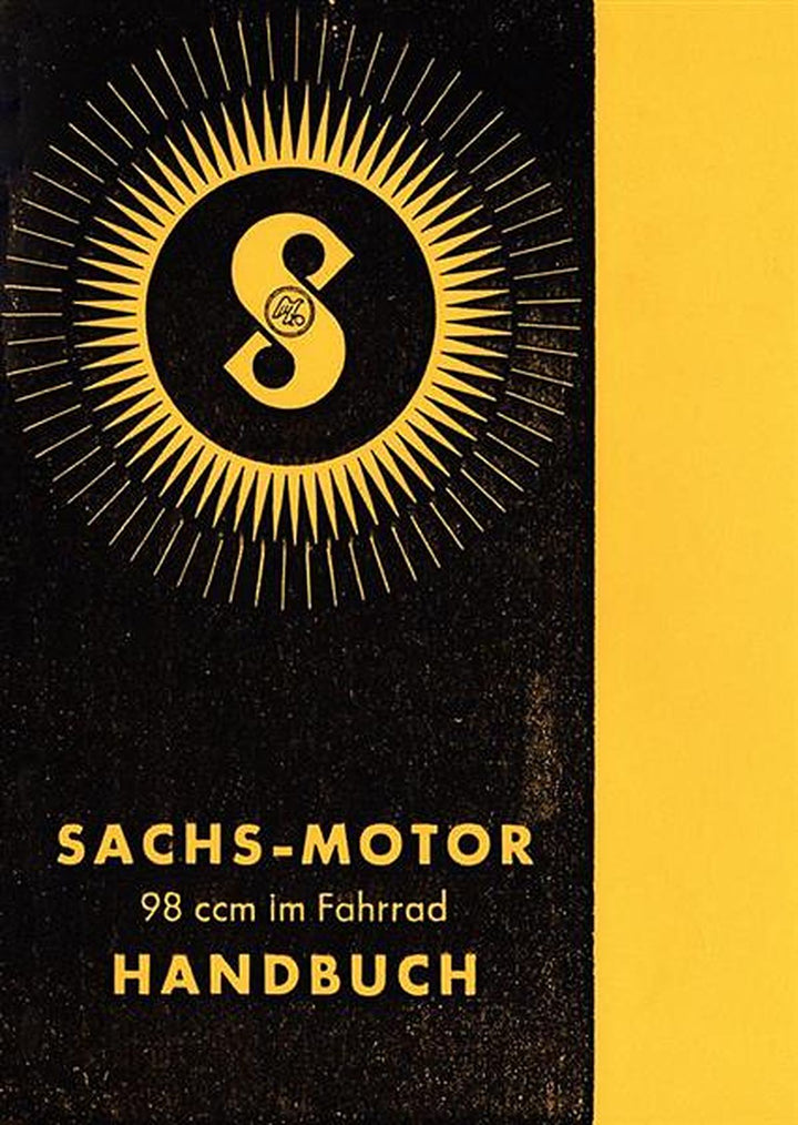 Sachs-Motor 98 ccm Handbuch, Titelseite
