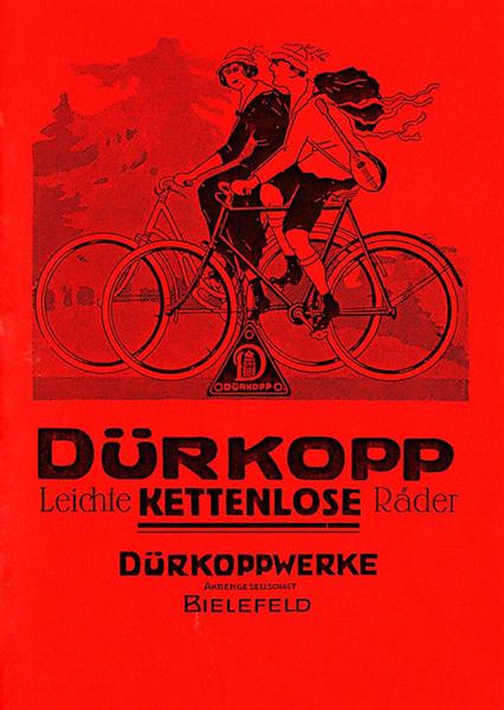 Dürkopp Fahrräder 1924-1925 Handbuch, Titelseite