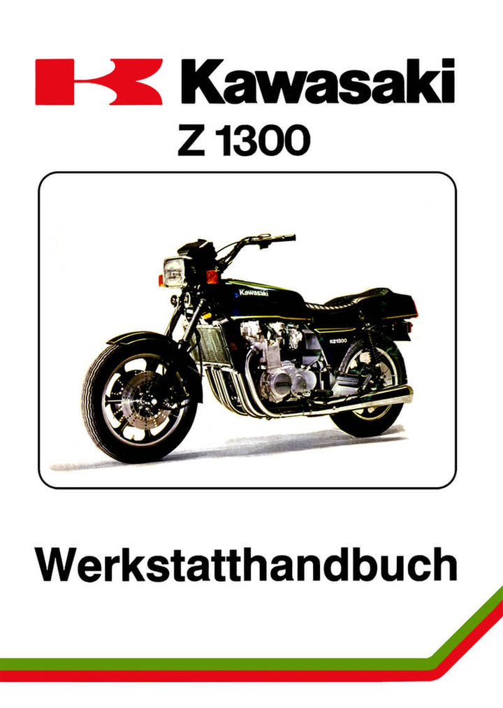 Kawasaki Z1300 Werkstatthandbuch, Titelseite