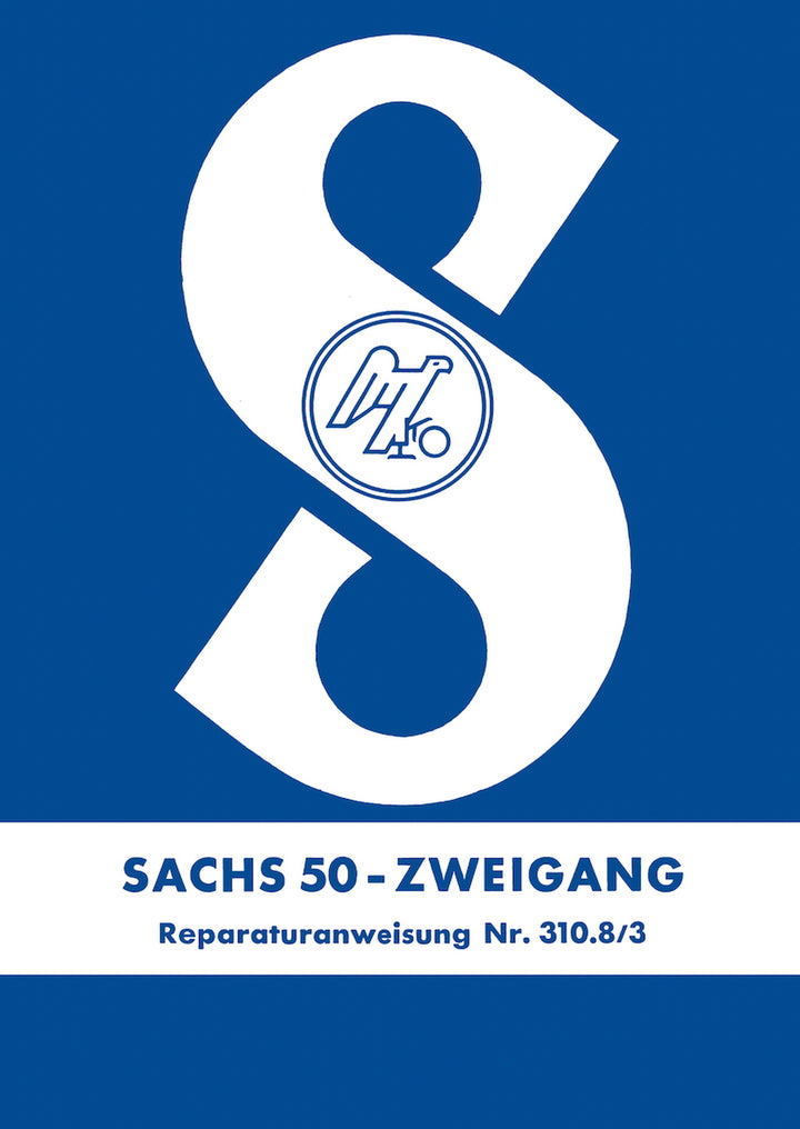 Sachs Motor 50 2-Gang Reparaturanleitung, Titelseite