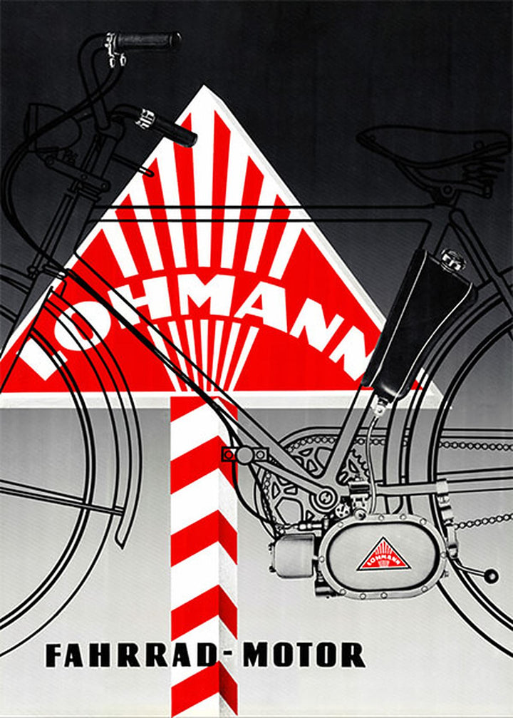 Lohmann Fahrrad - Motor Poster, Titelseite