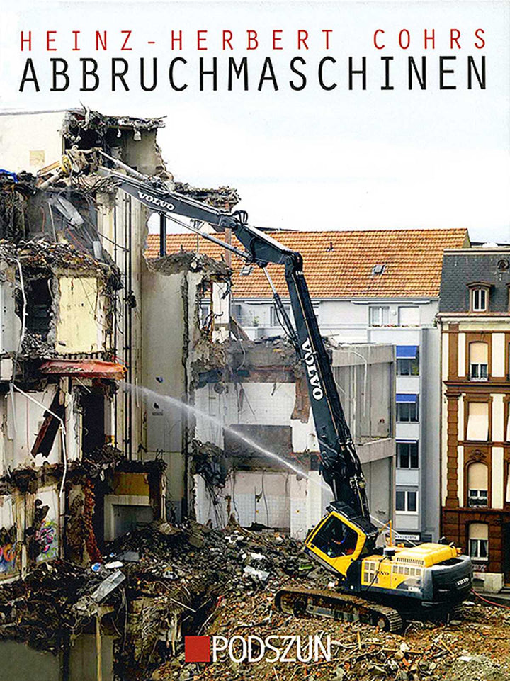Abbruchmaschinen, Buchcover