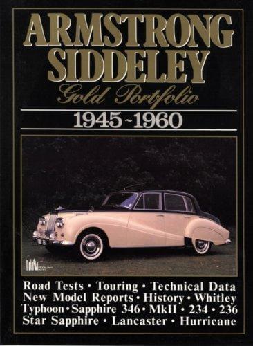 Armstrong Siddeley - Gold Portfolio 1945-1960 - gedrucktes Buch zum Bestpreis! - verwuester.net