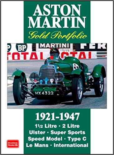 Aston Martin Gold Portfolio 1921-1947 - gedrucktes Buch zum Bestpreis! - verwuester.net