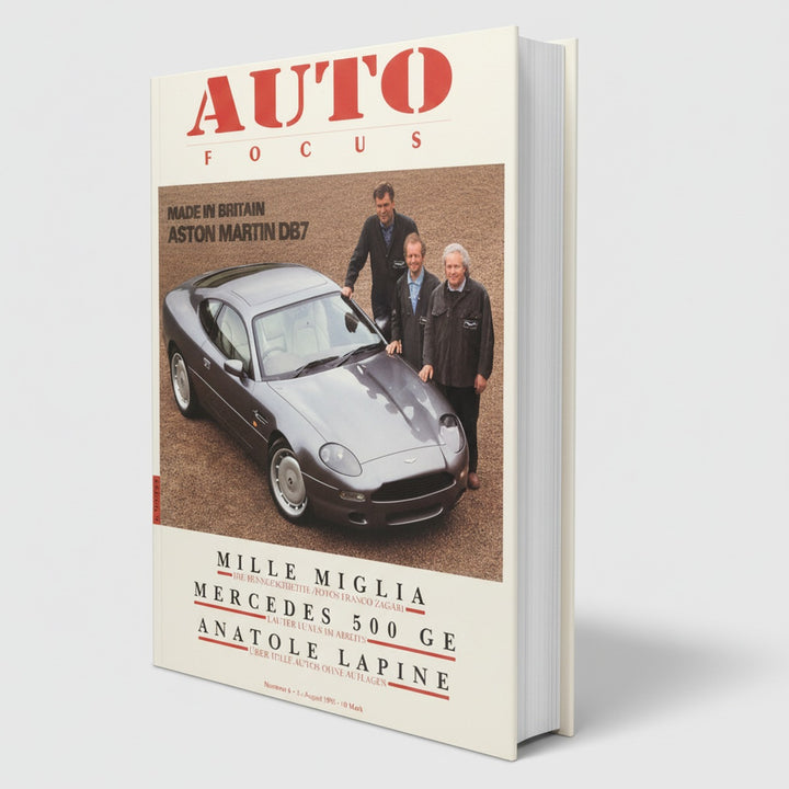 Auto Focus - Aston Martin DB7, Buchcover