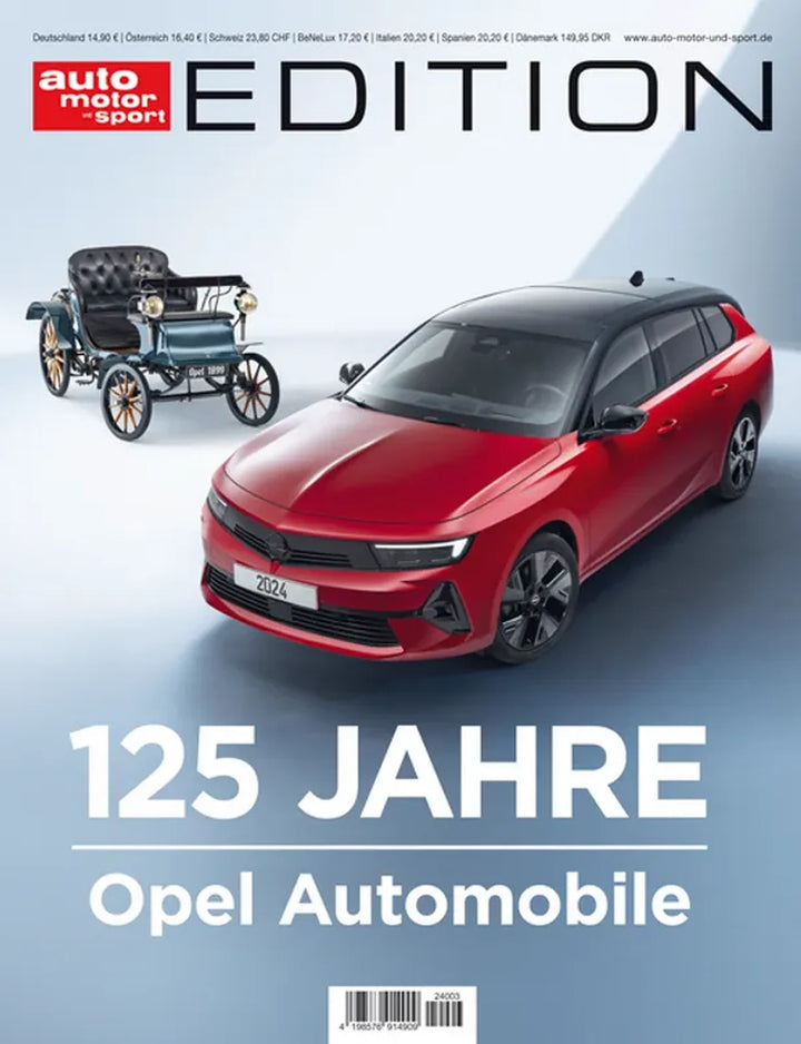 auto motor und sport Edition, 125 Jahre Opel - gedrucktes Buch zum Bestpreis! - verwuester.net