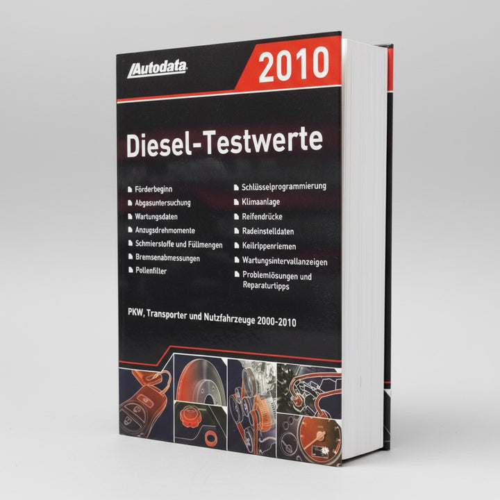 Autodata Diesel-Testwerte 2010 - Für PkW und Transporter von 2000-2010, Buchcover