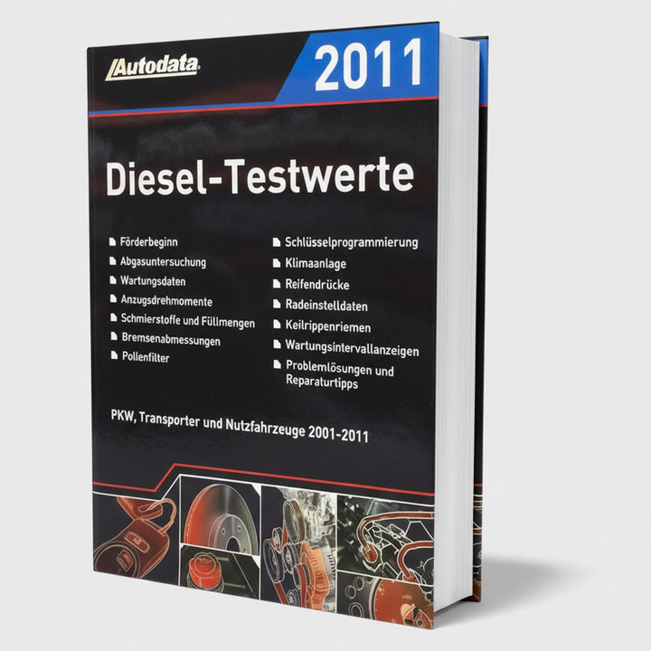 Autodata Diesel-Testwerte 2011 - Für PkW und Transporter von 2001-2011, Buchcover