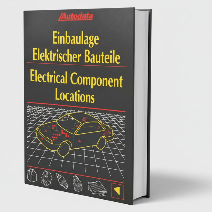 Autodata Einbaulage Elektrische Bauteile, Buchcover