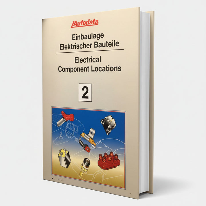 Autodata Einbaulage Elektrischer Bauteile 2, Buchcover