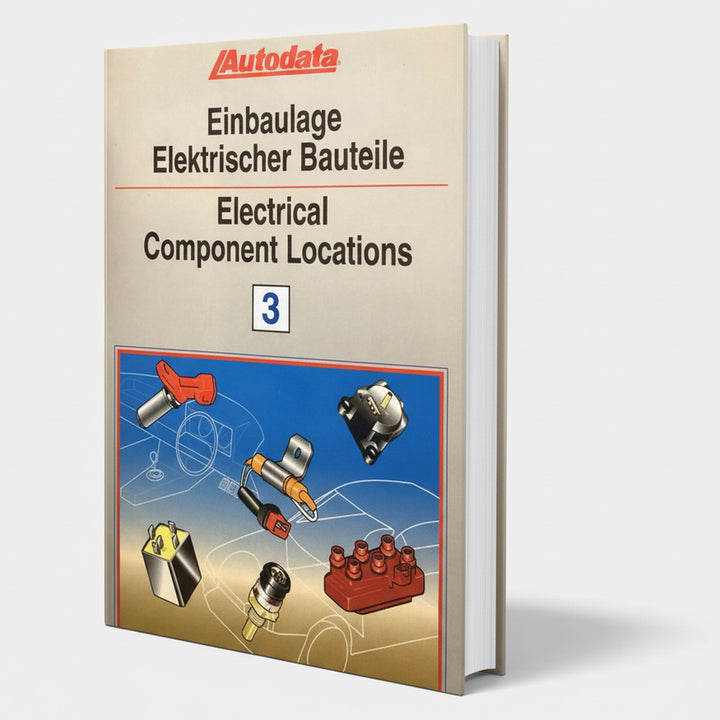 Autodata Einbaulage elektrischer Bauteile 3, Buchcover