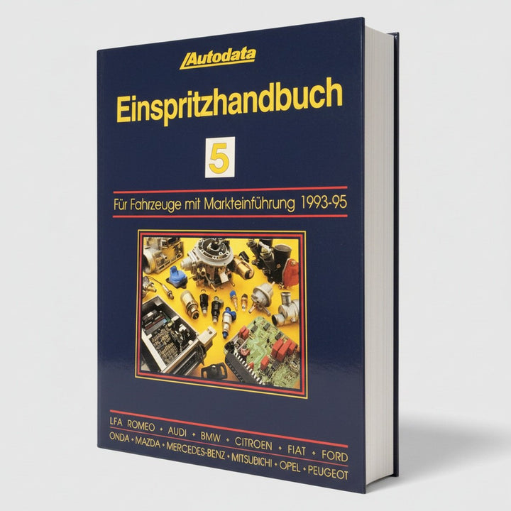 Autodata Einspritzhandbuch Nr. 5 - Fahrzeuge von 1993-1995, Buchcover