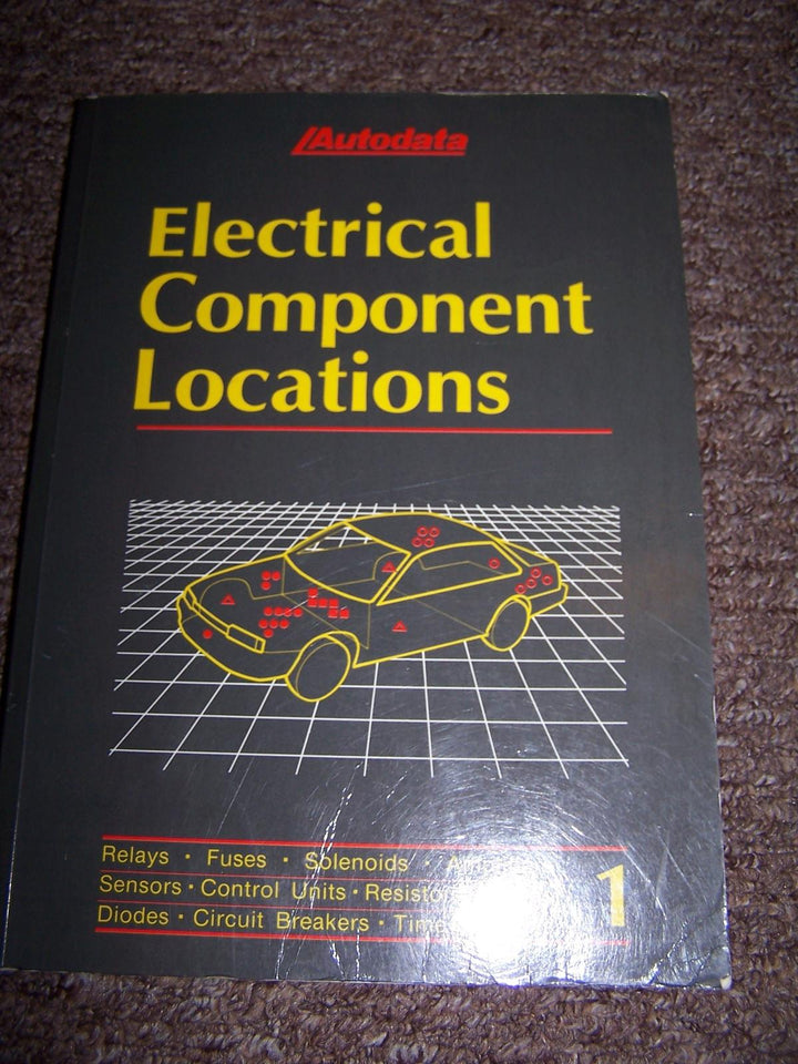 Autodata Electrical component locations - gedrucktes Buch zum Bestpreis! - verwuester.net