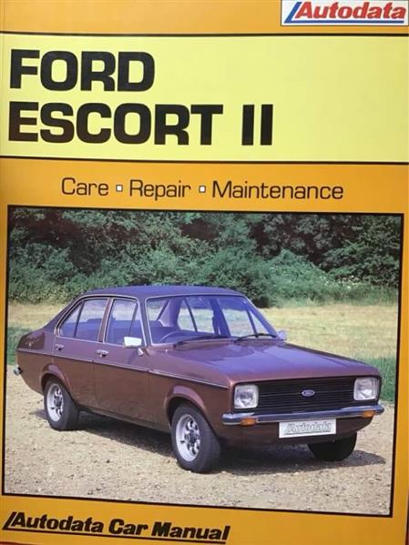 Autodata Ford Escort II - gedrucktes Buch zum Bestpreis! - verwuester.net