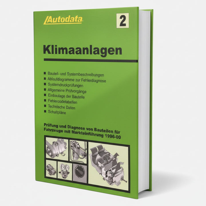 Autodata Klimaanlagen 2 - PkW 1996-2000, Buchcover