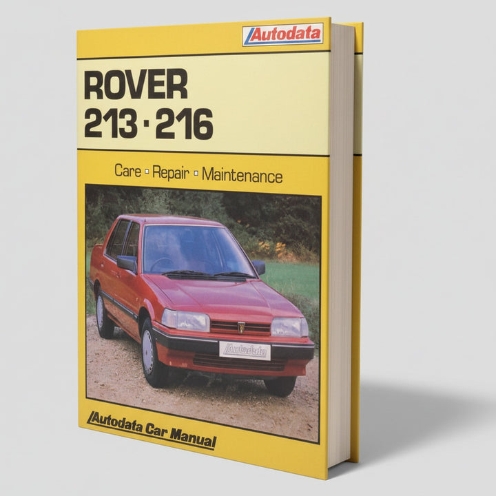 Rover 213 & 216 (Autodata), Buchcover