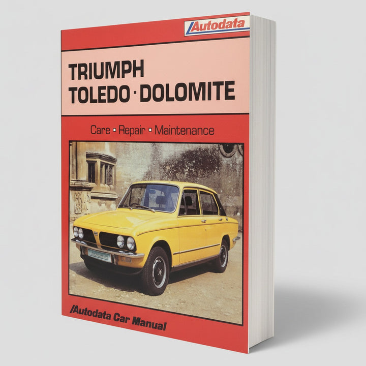 Triumph Toledo and Dolomite 1970-1976 (Autodata), Buchcover