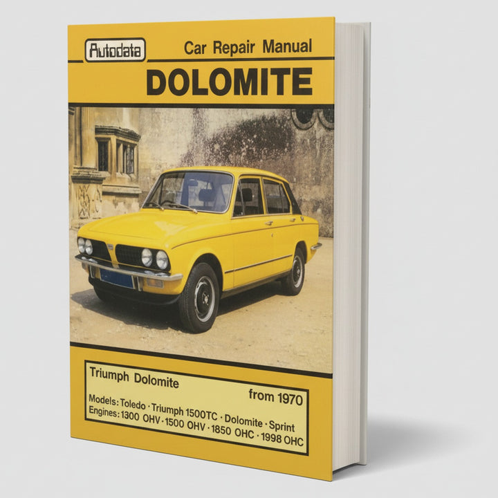 Autodata Triumph Toledo and Dolomite 1970-80