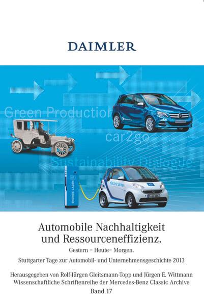 Automobile Nachhaltigkeit und Ressourceneffizienz - Band 17 - gedrucktes Buch zum Bestpreis! - verwuester.net